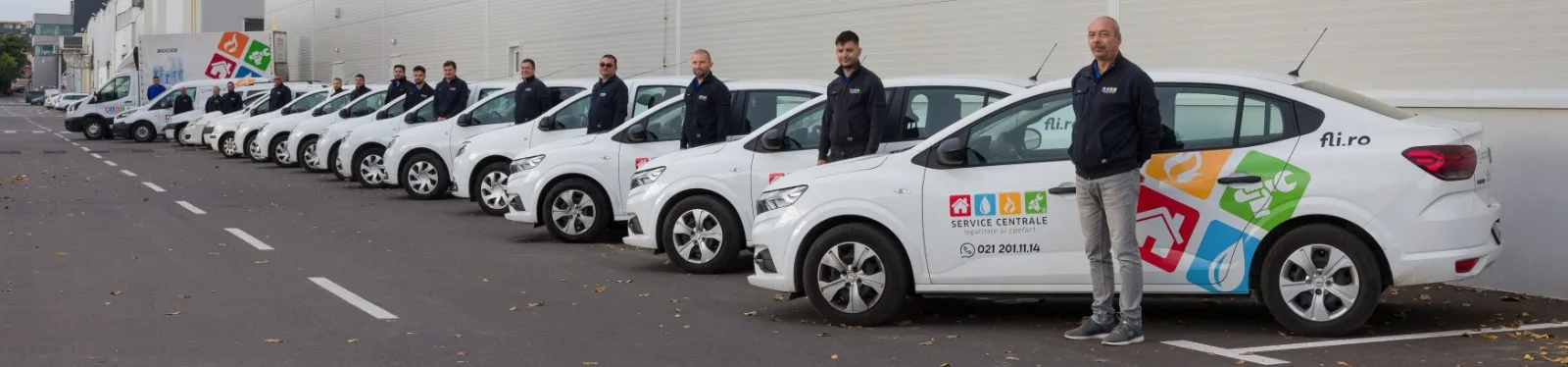 Echipă Future Line Instal la o intervenție